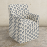 Priya Dining Armchair with Casters