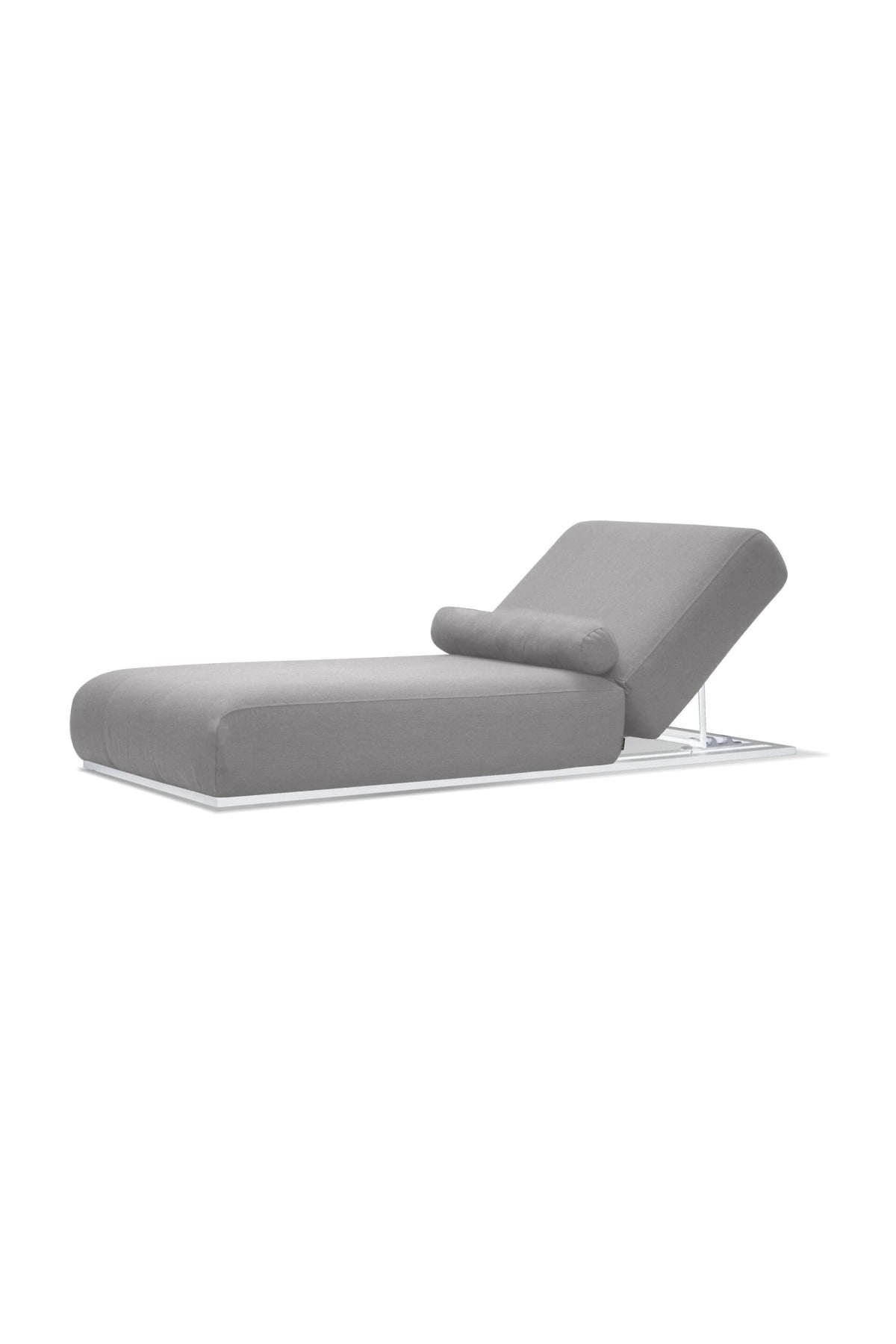 Bondy Outdoor Chaise Lounge - Heather Grey