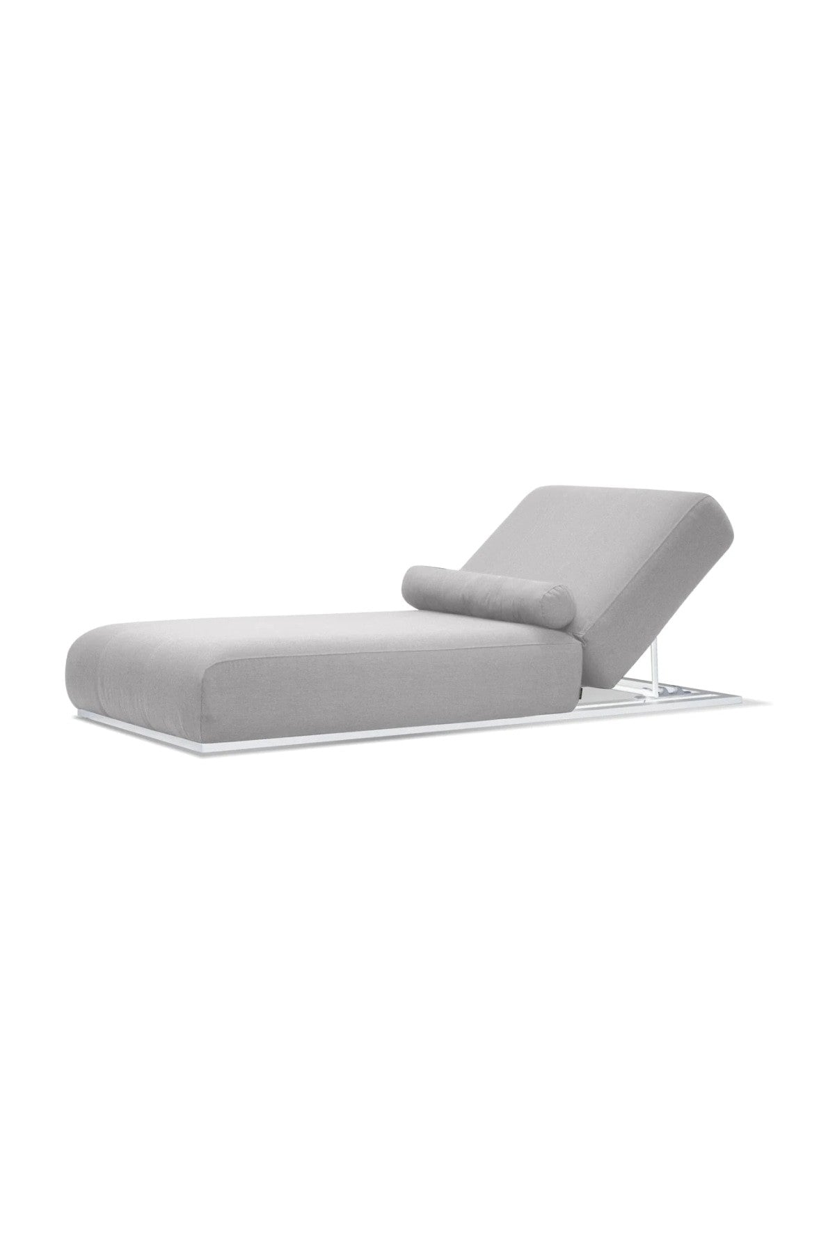 Bondy Outdoor Chaise Lounge - Silver Grey