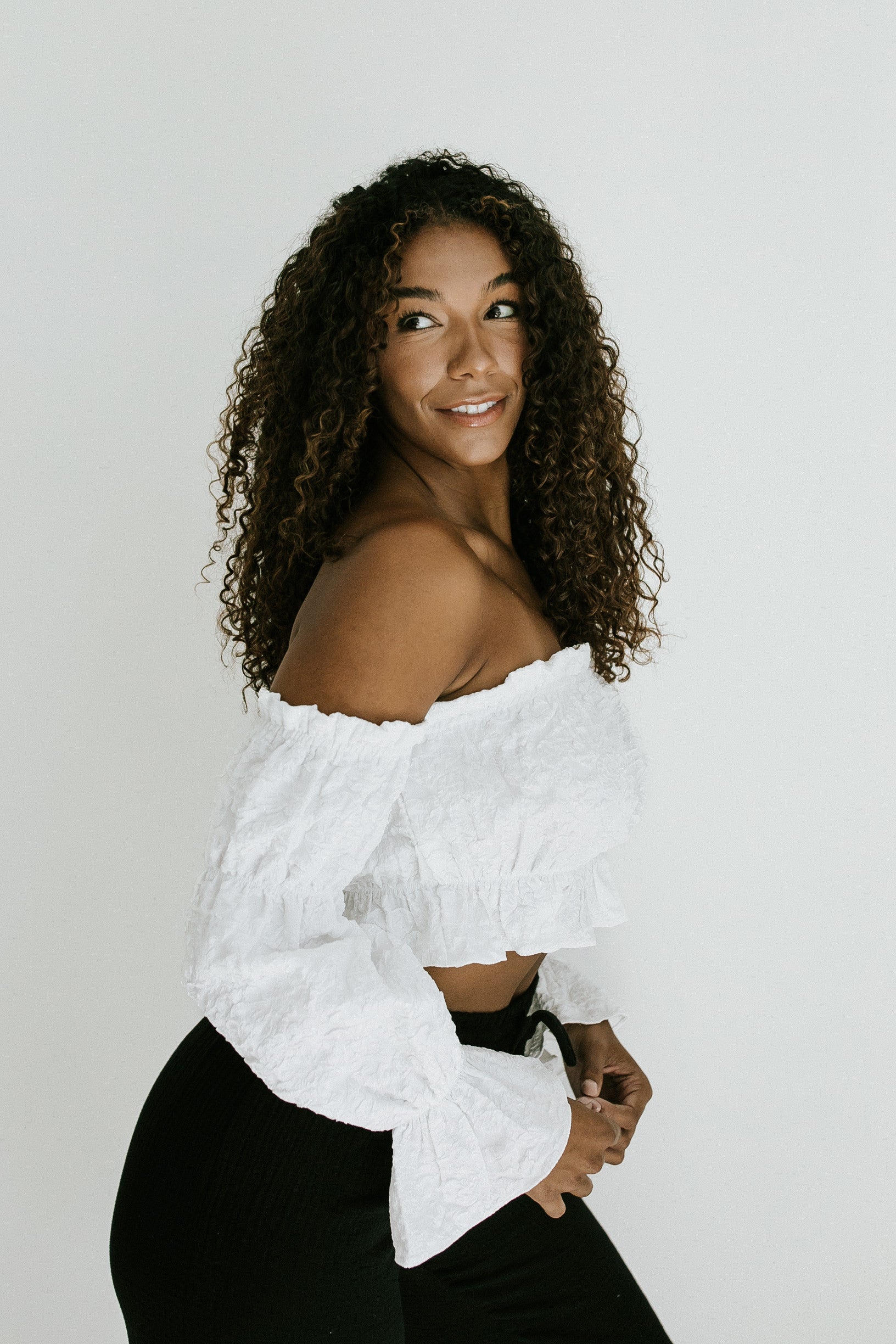 Bittersweet Off The Shoulder Top - White