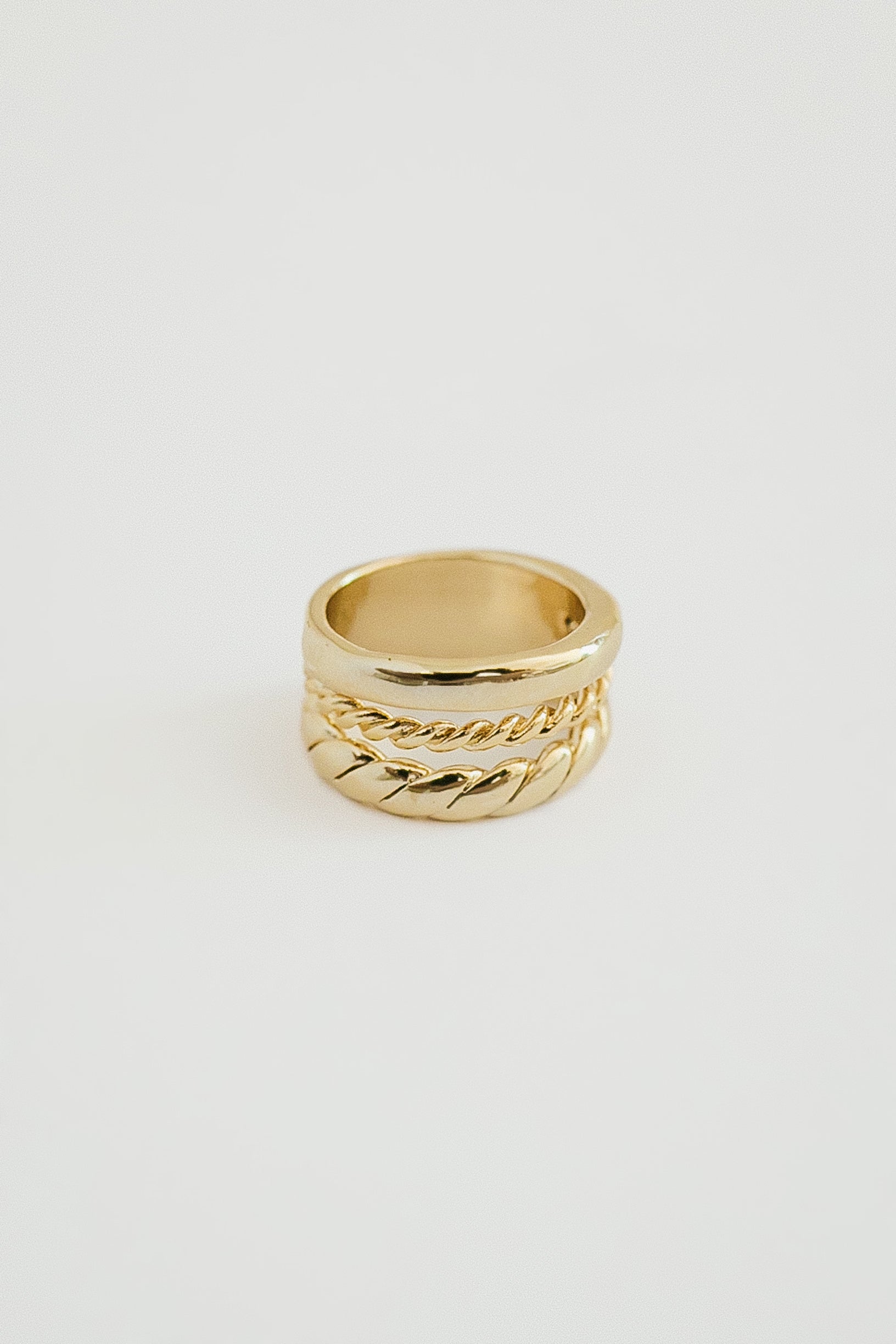 Starry Stacked Ring - Gold