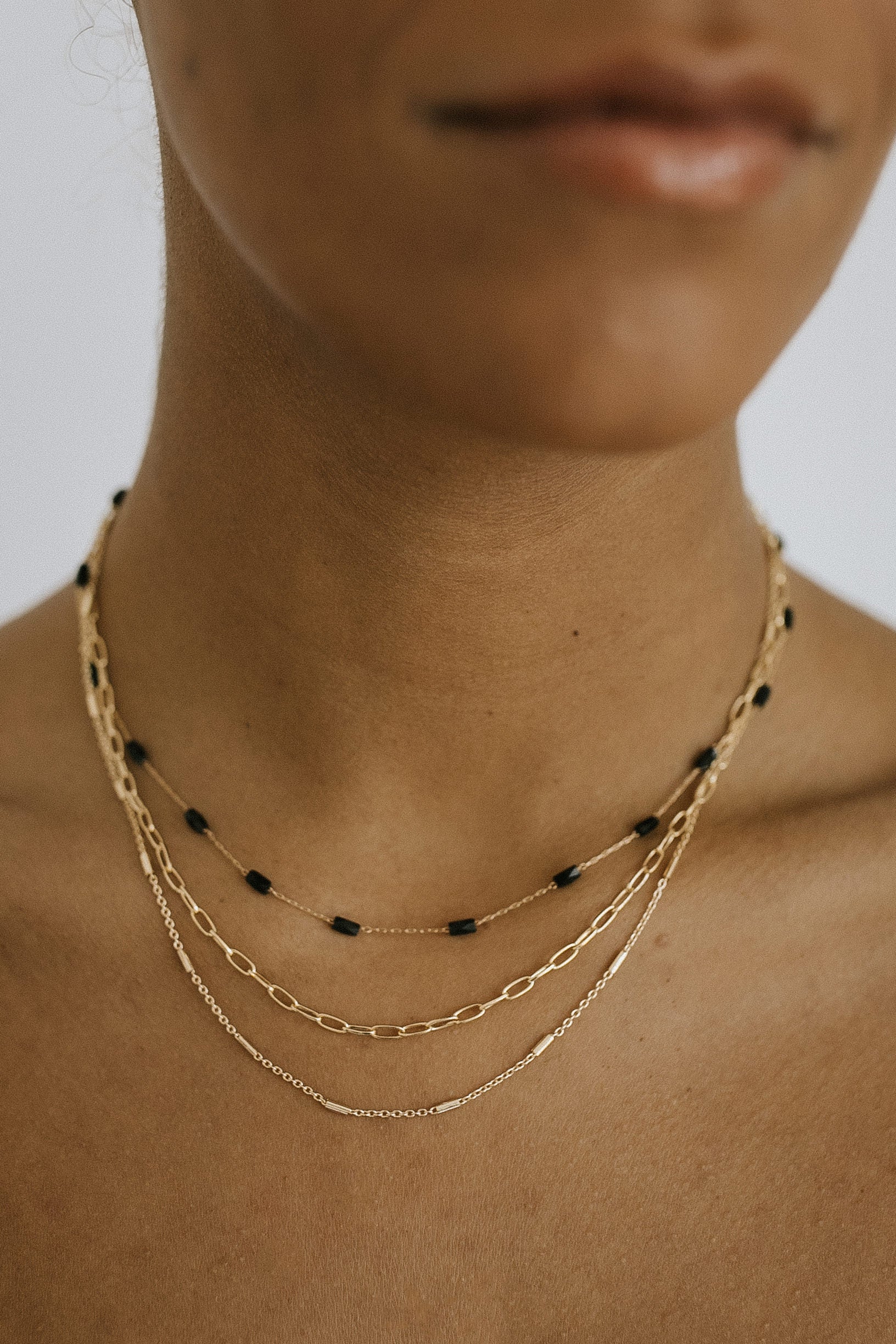 Darsy Layered Necklace - Gold