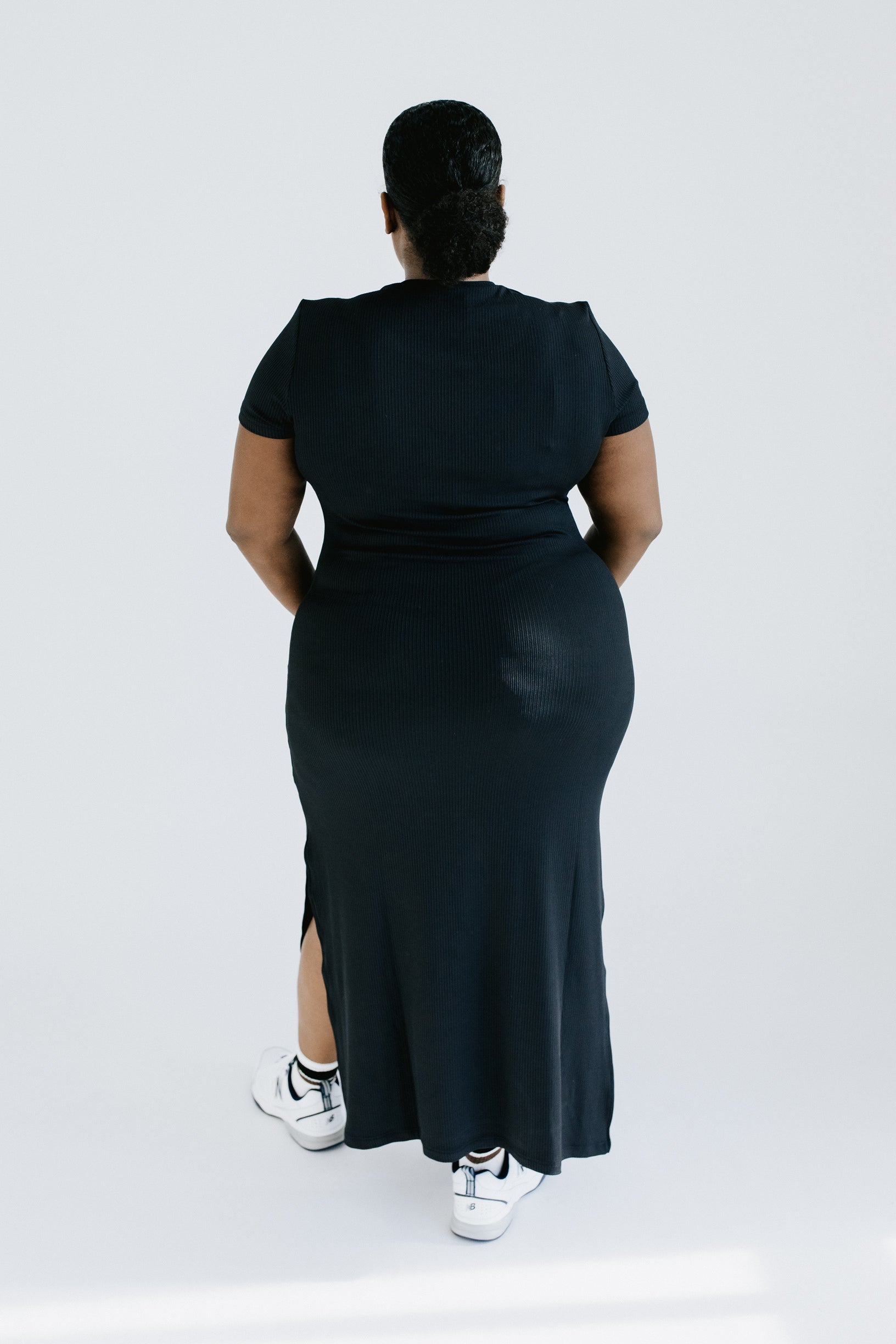 Cassidy Midi Dress - Black - More Sizes
