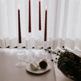 Estelle Glass Taper Holder - 11.75"