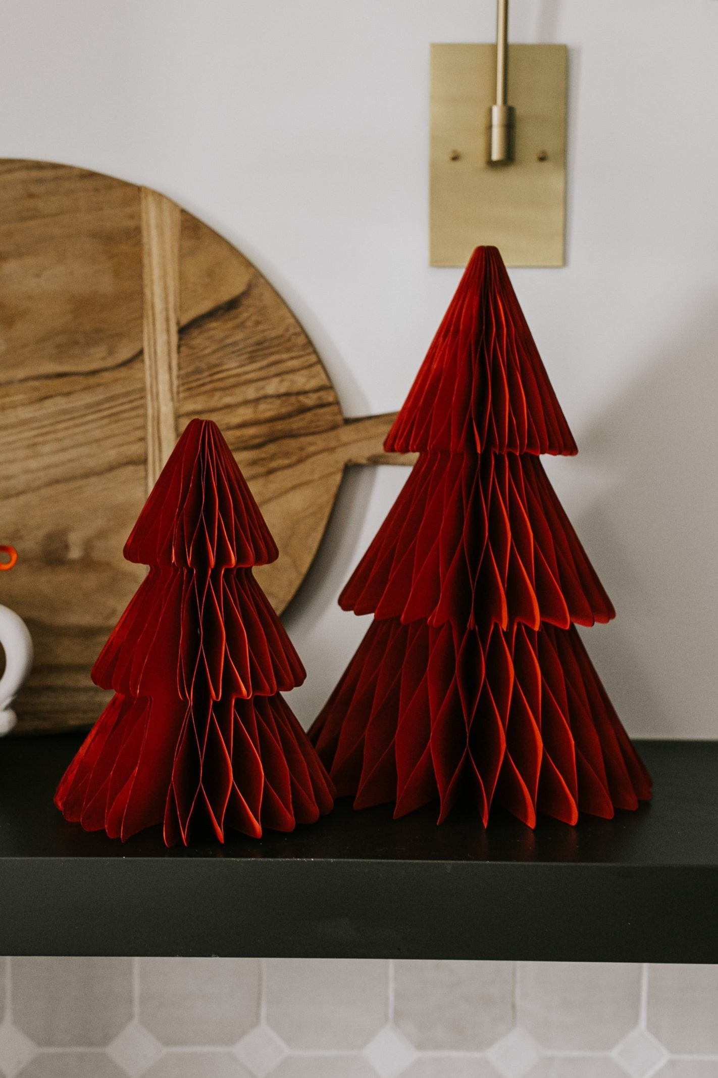 Partridge Paper Tree - Crimson - 2 Sizes