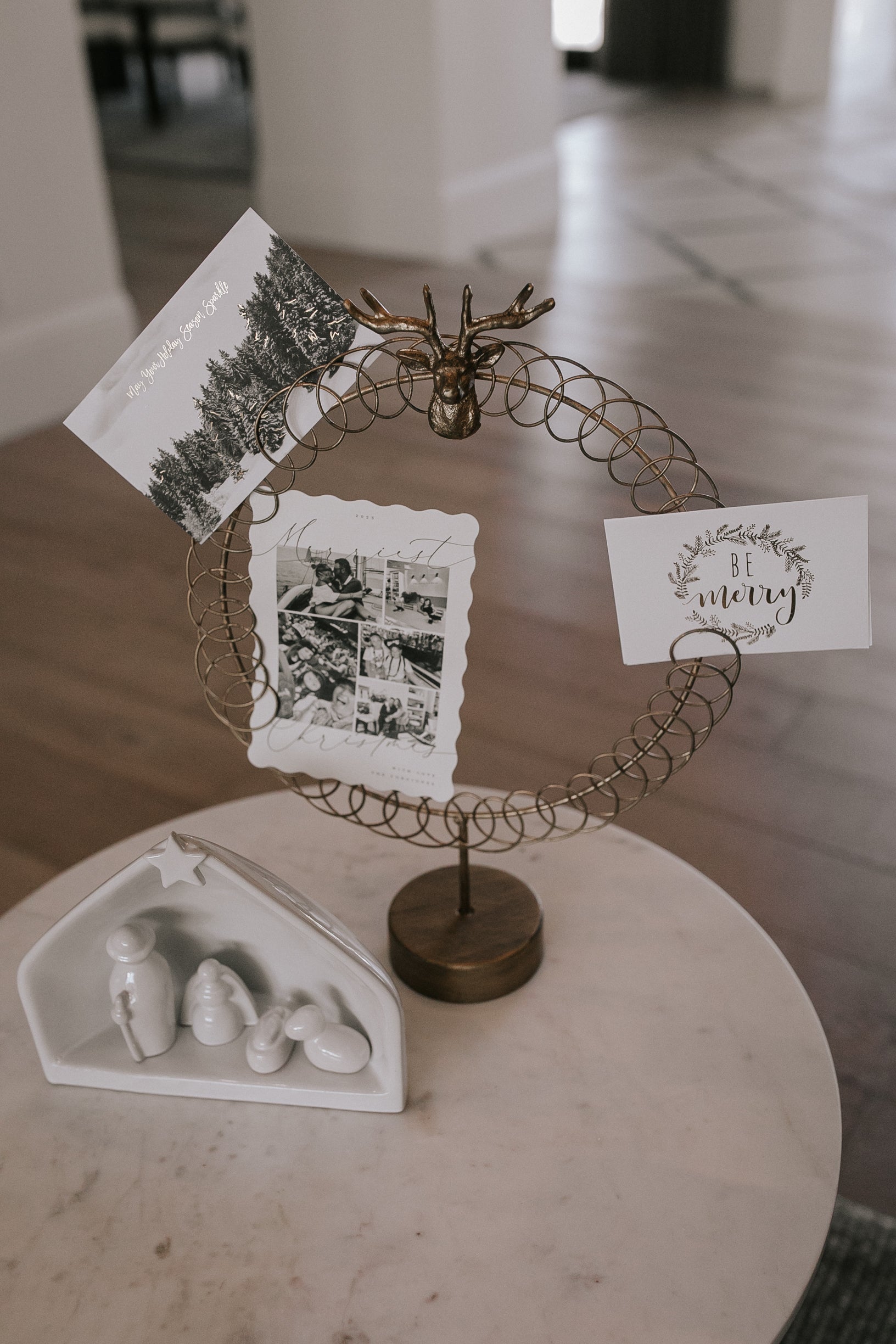 Snow Angel Nativity Scene