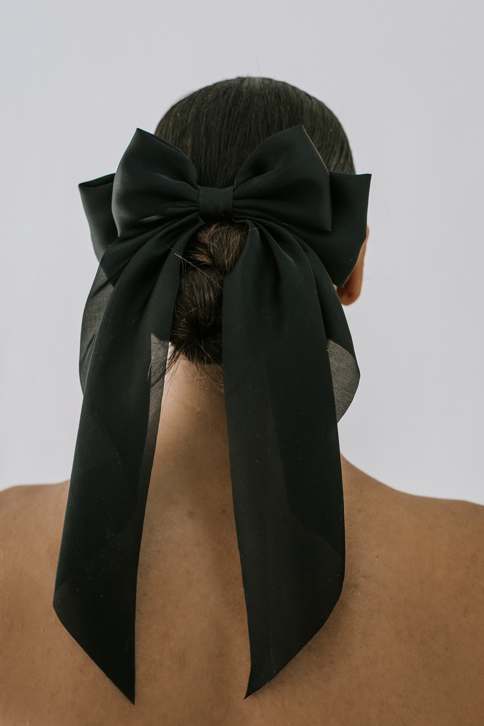 Annalise Hair Bow - Black