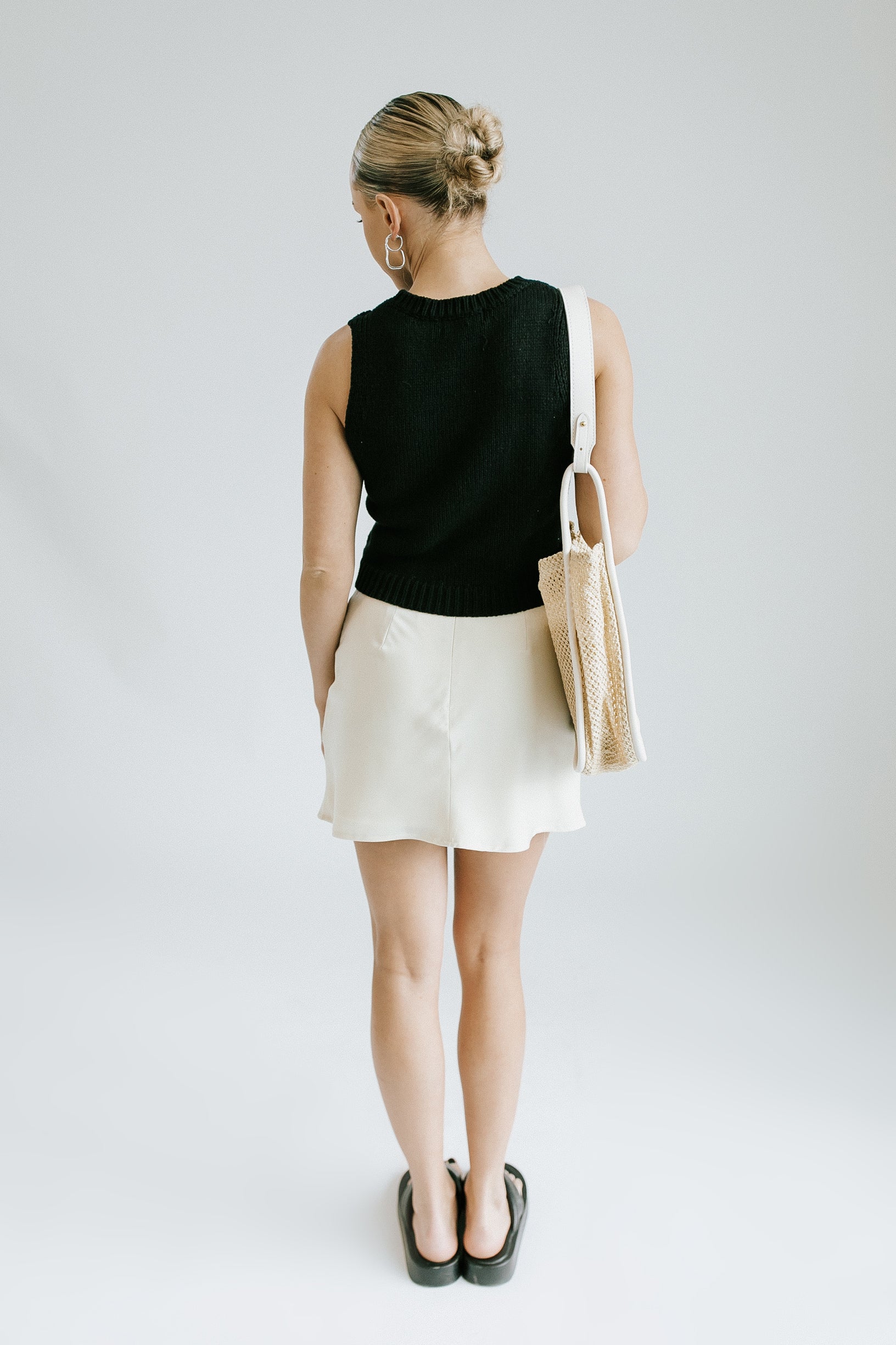 Fawn Mini Skirt - Cream