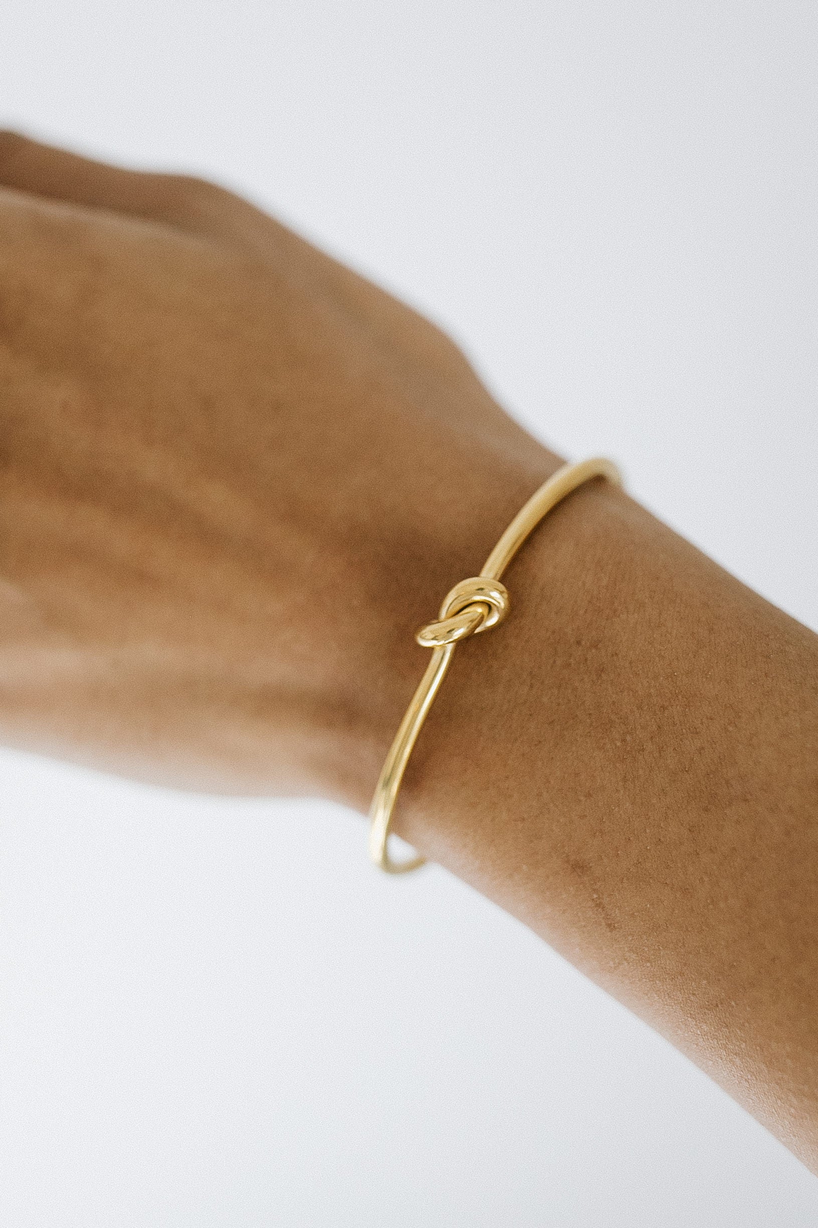 Doree Knotted Cuff - Gold