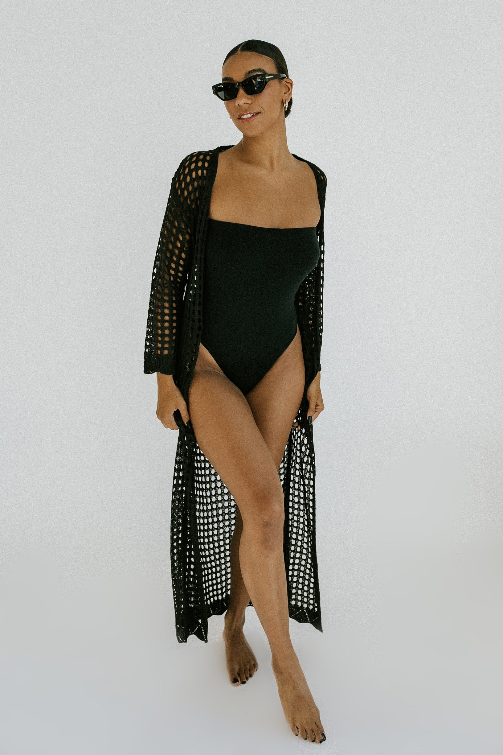 Chara Strapless Bodysuit - Black