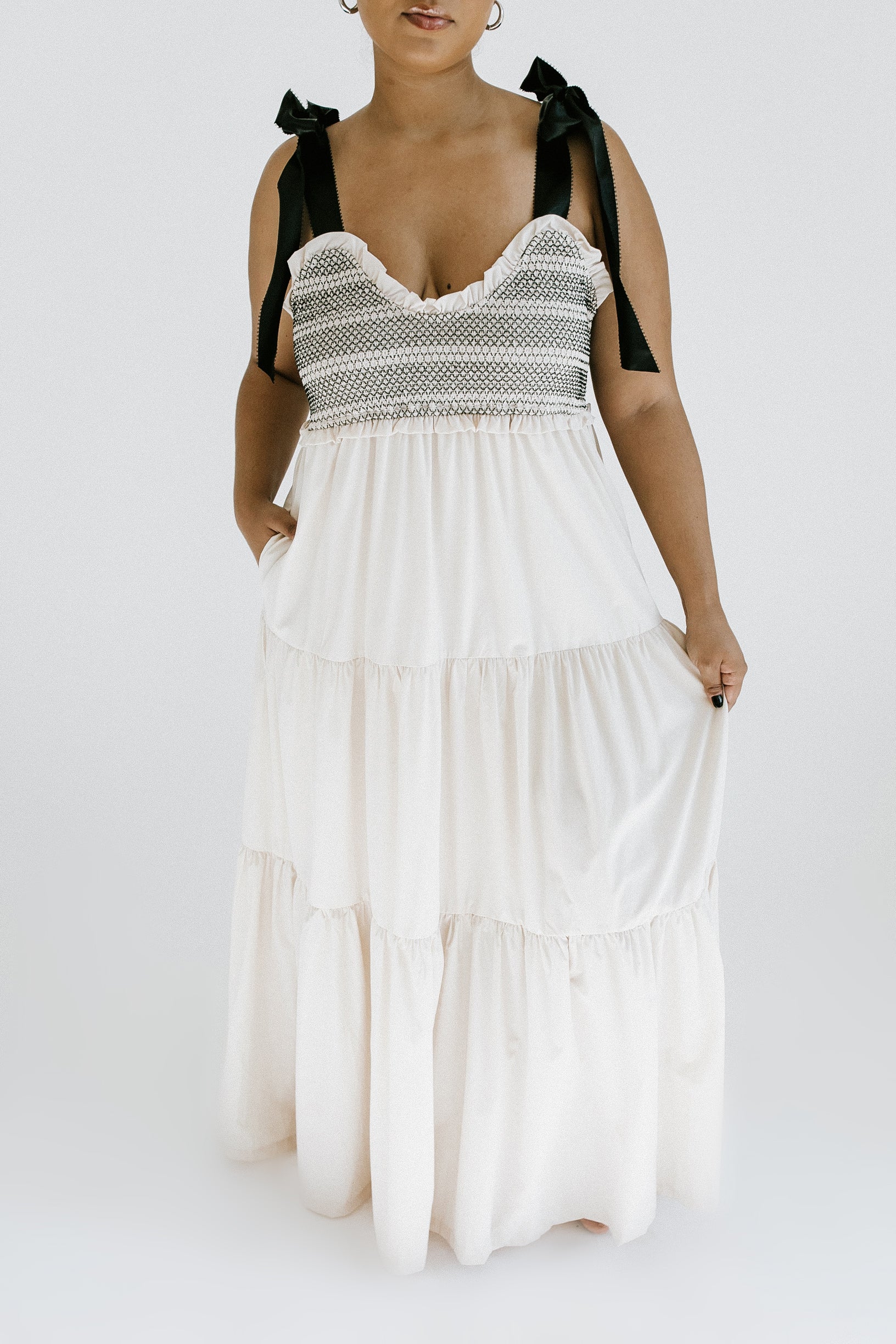 After The Sun Maxi Dress - Beige - More Sizes
