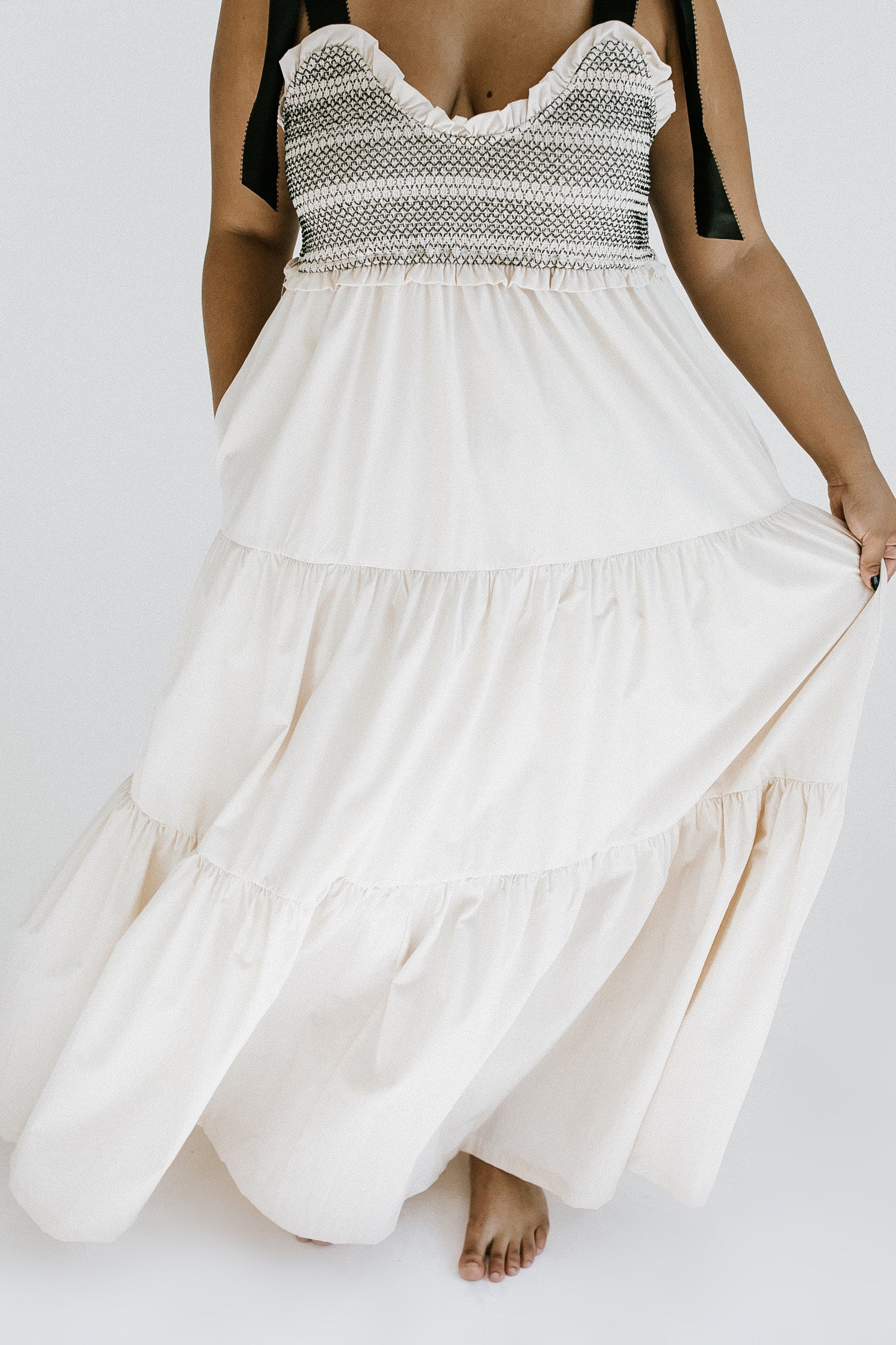 After The Sun Maxi Dress - Beige - More Sizes