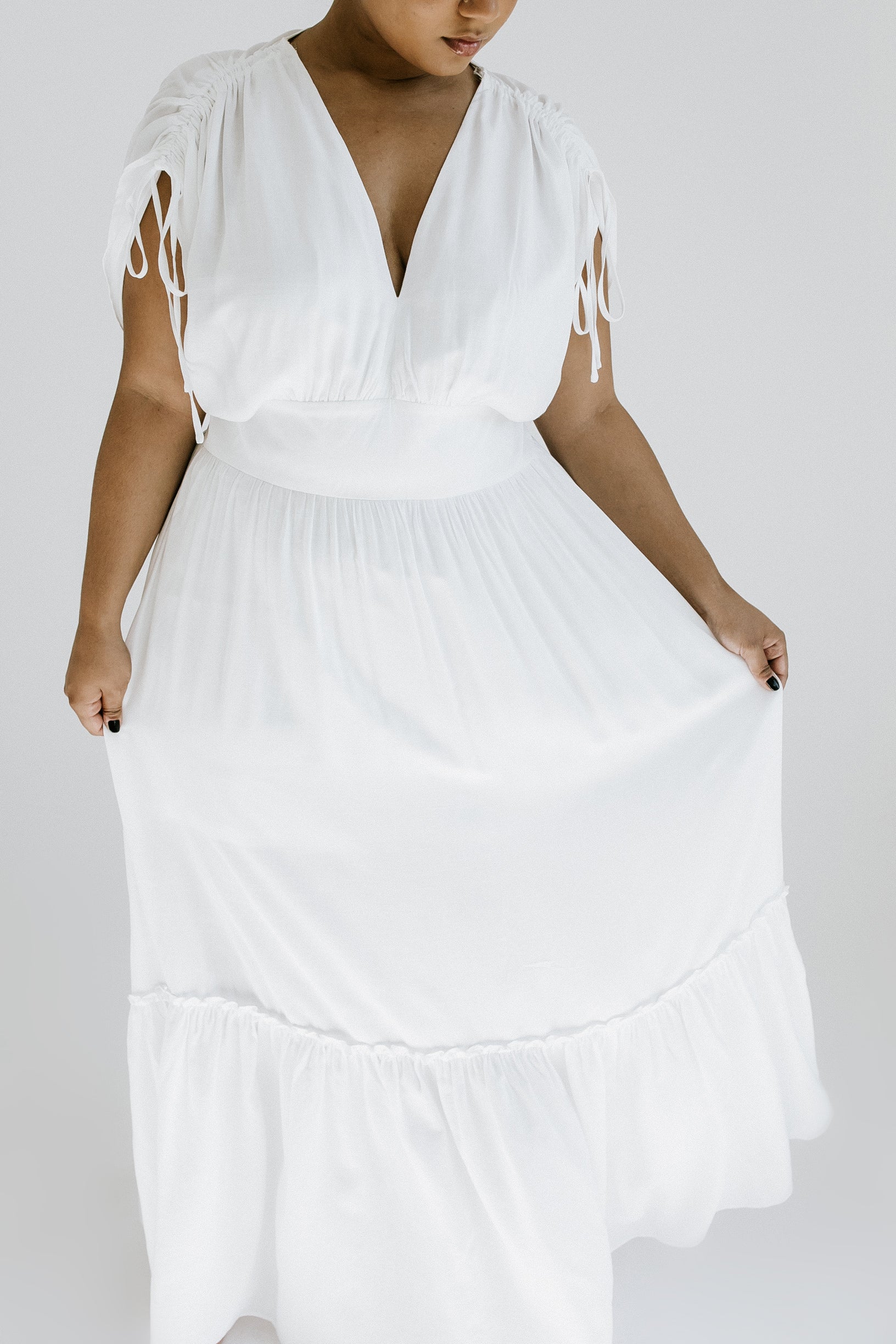 Easy Weekend Maxi Dress - White - More Sizes