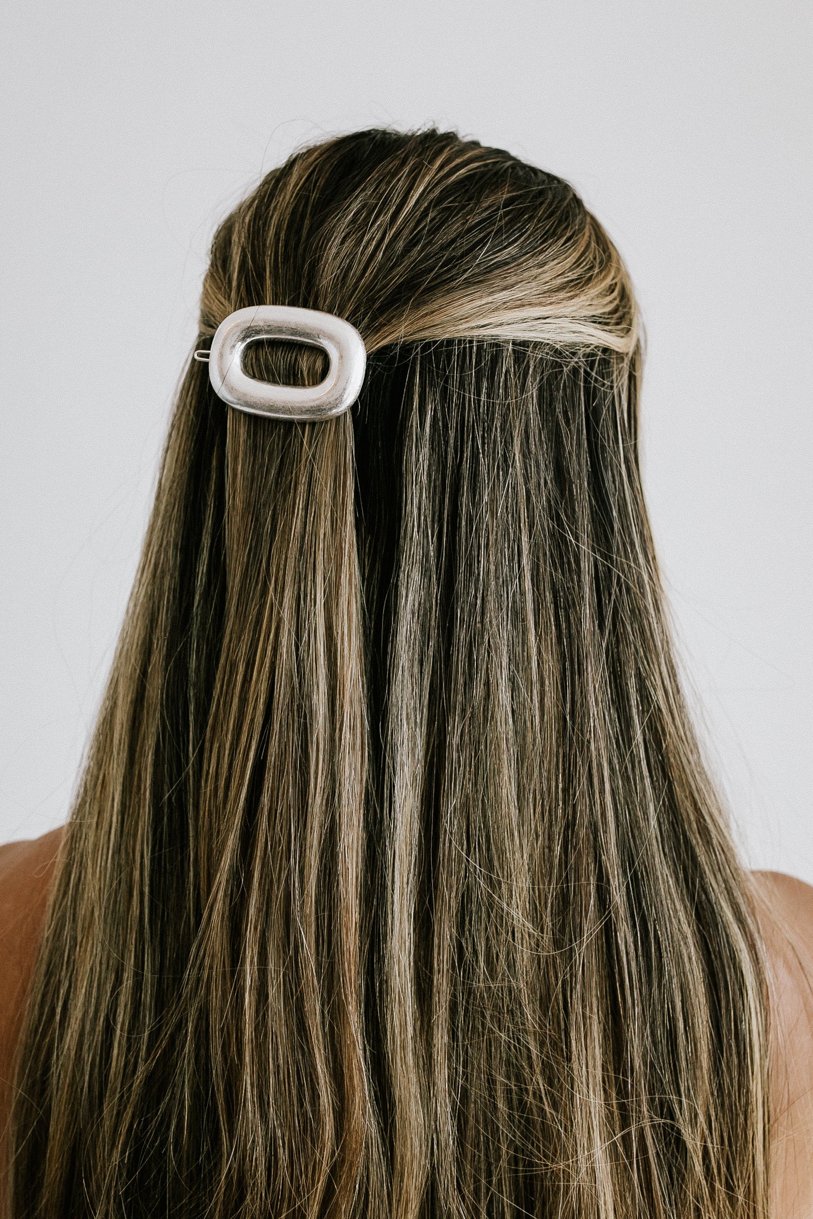 Channing Hair Clip - Silver
