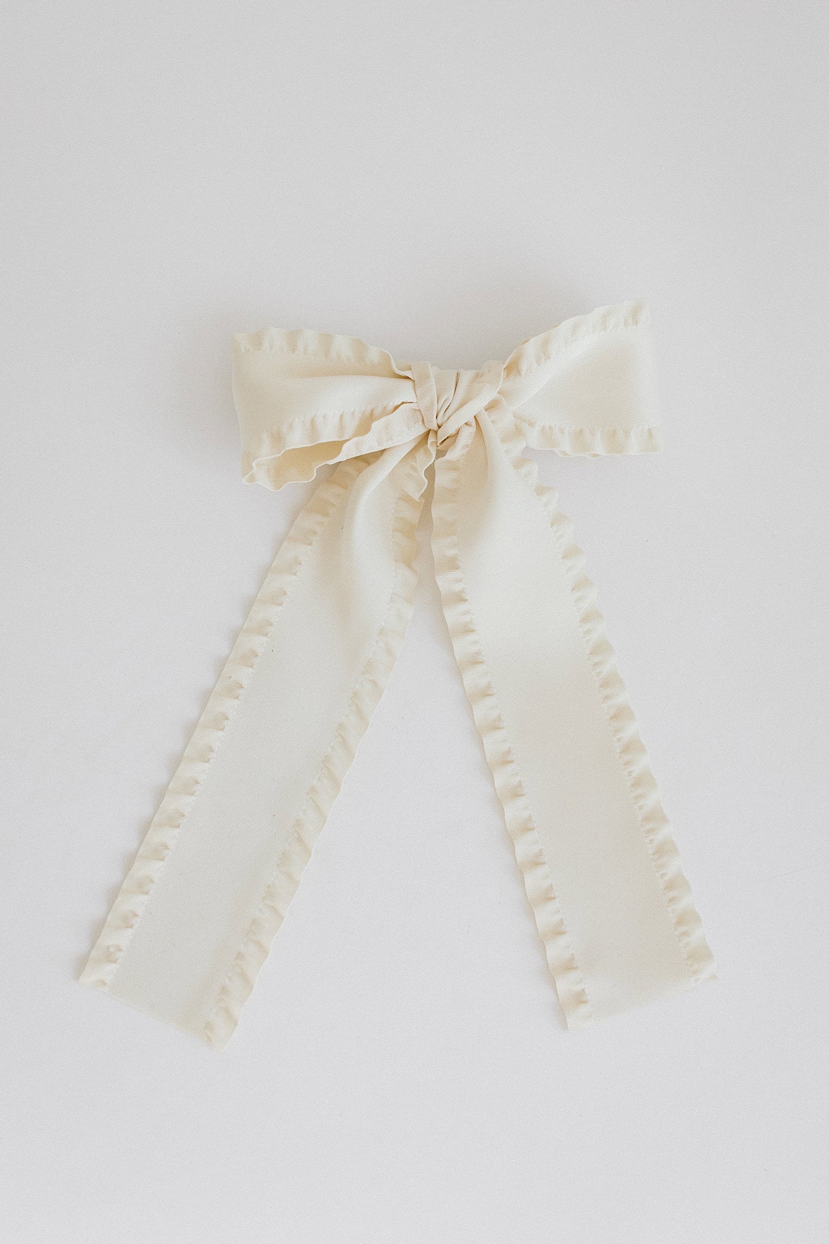 Love Struck Hair Bow - Ivory