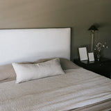 Carden Striped Lumbar Pillow - Natural - 36x16"