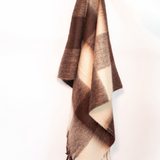 Checkered Fringe Throw Blanket