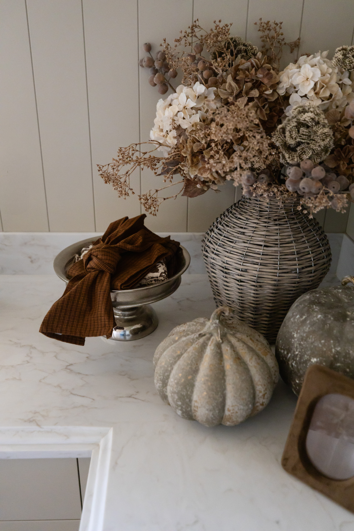Dusty Finish Pumpkin - 2 Sizes