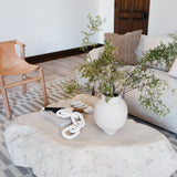 Cast Boulder Coffee Table