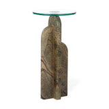 Archway Marble Drink Table - 2 Colors