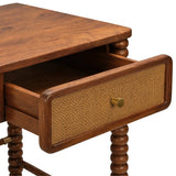 Twist Cane Solid Wood Desk