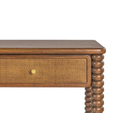Twist Cane Solid Wood Desk