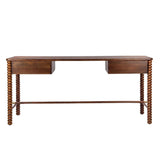 Twist Cane Solid Wood Desk