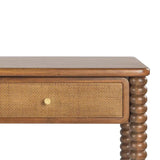 Twist Cane Solid Wood Desk