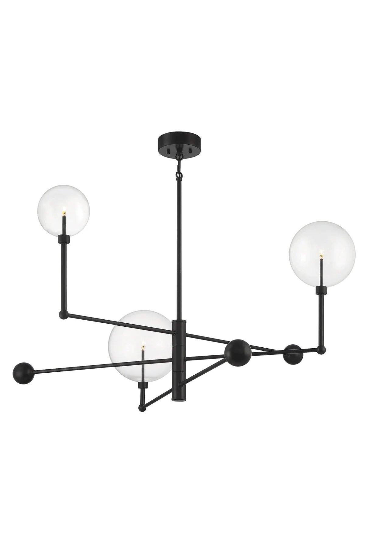 Coursey 3-Light Chandelier - Bronze