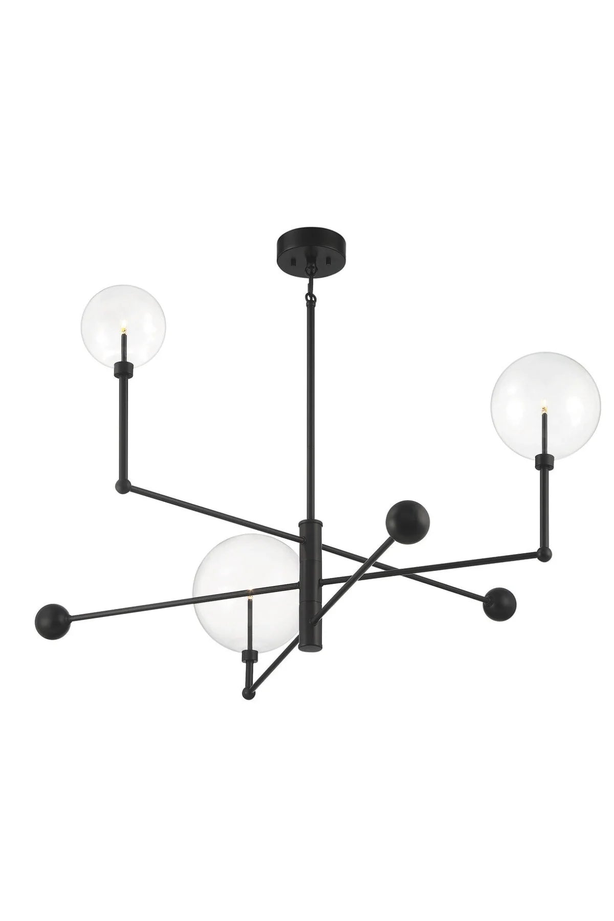 Coursey 3-Light Chandelier - Bronze