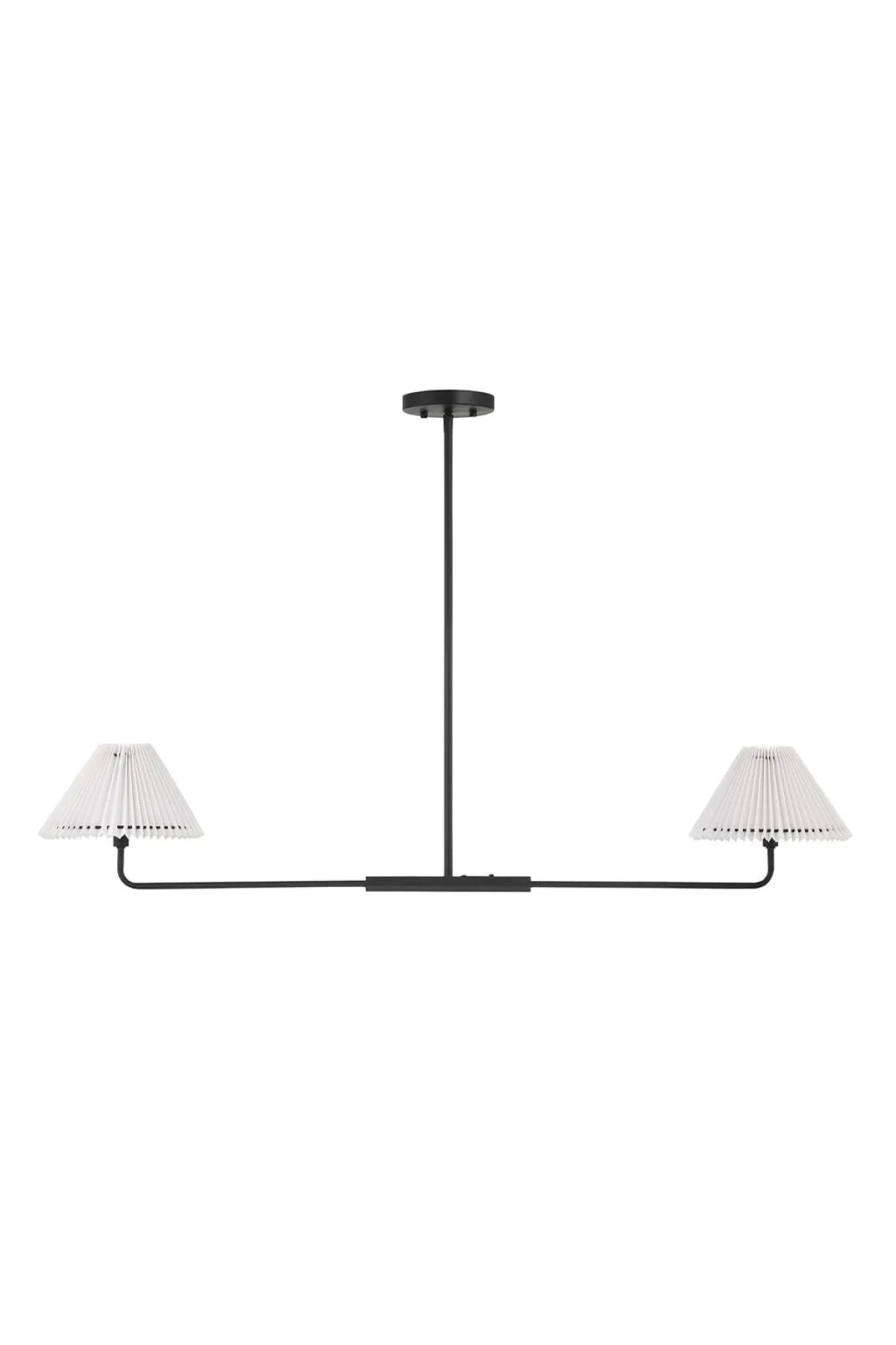 Wyeth 2-Light Chandelier - Matte Black