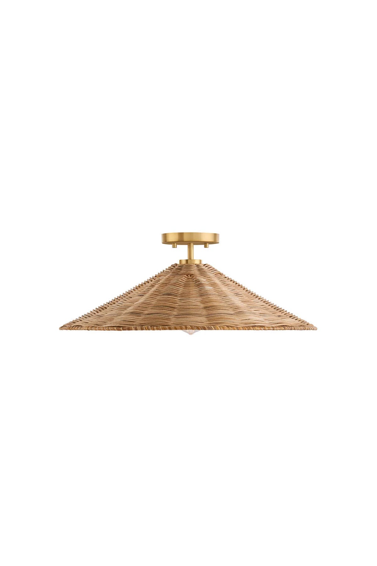 Philippe Ceiling Light - Natural Brass