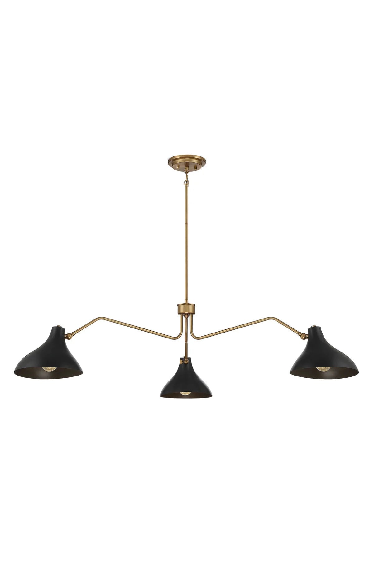 Randall 3-Light Pendant - Matte Black