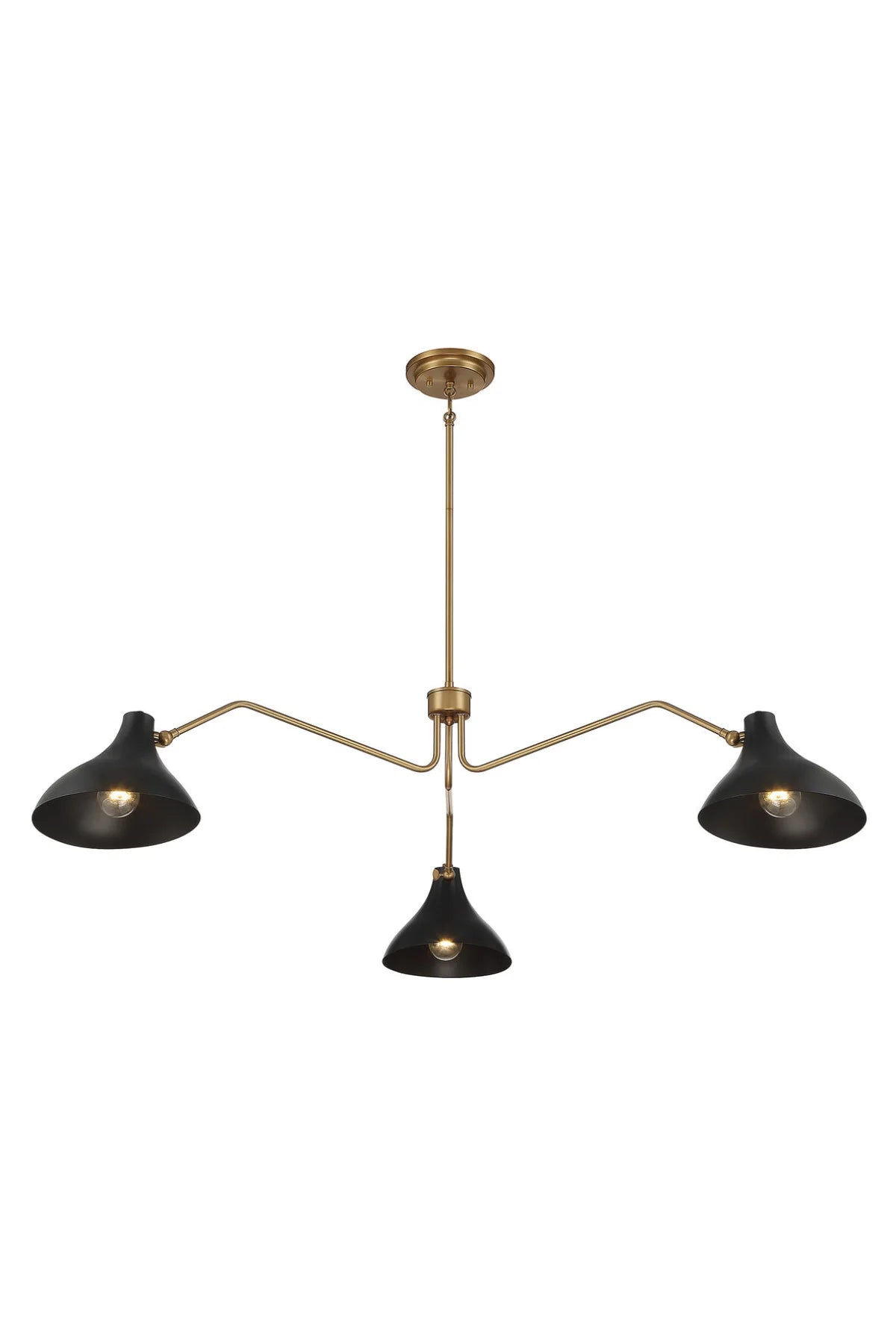 Randall 3-Light Pendant - Matte Black