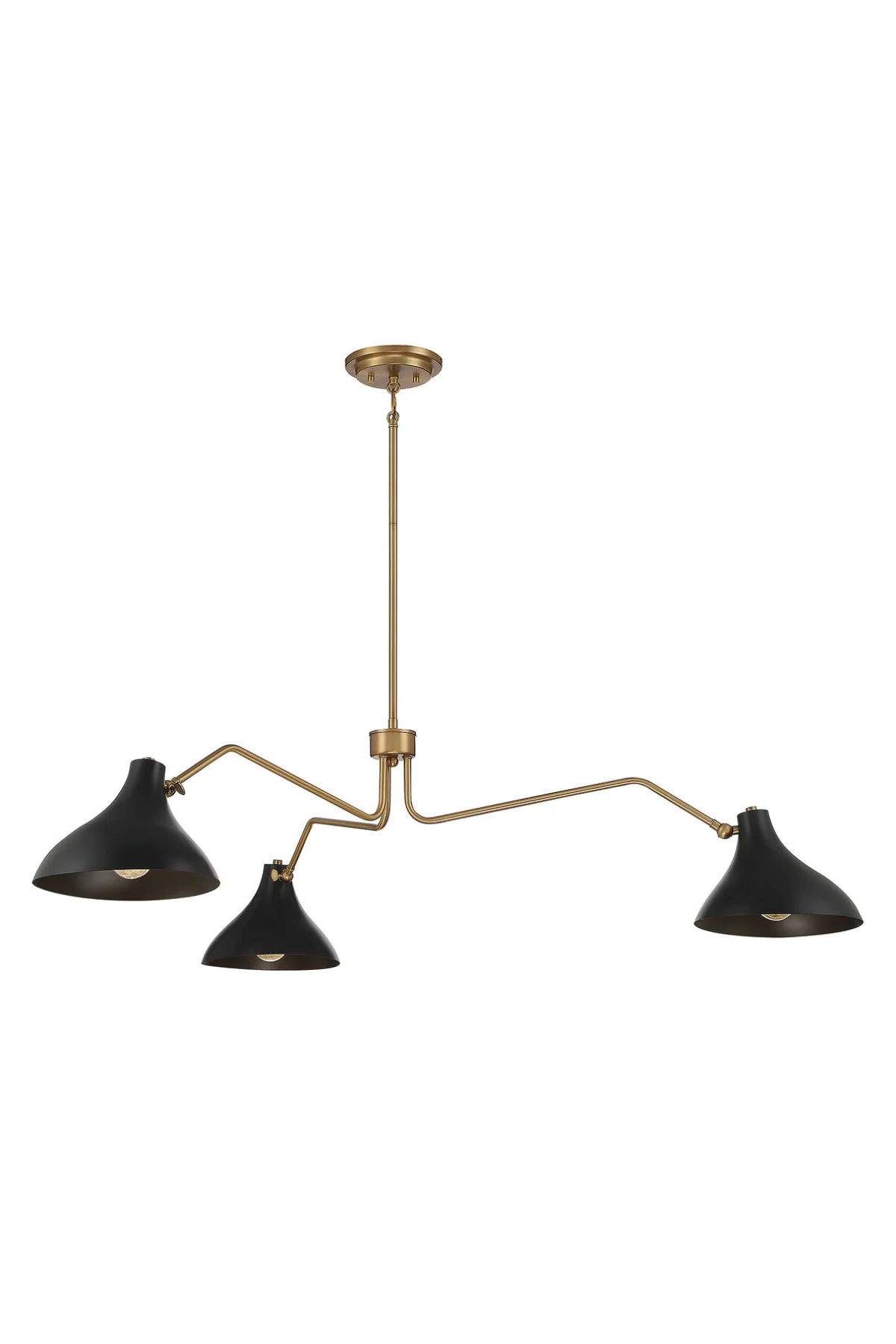 Randall 3-Light Pendant - Matte Black