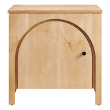Appia Arched Door Nightstand - Oak