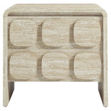 Toscana 2-Drawer Nightstand - 2 Finishes
