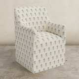 Priya Dining Armchair with Casters
