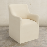 Priya Dining Armchair with Casters