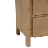 Opera 6 Drawer Chest - Scrubbed Teak
