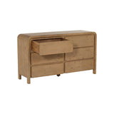 Opera 6 Drawer Dresser - Scrubbed Teak