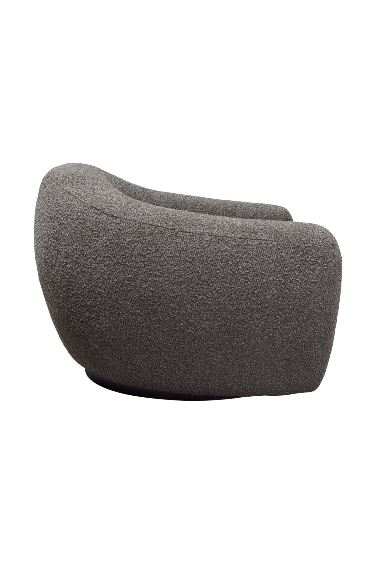 Noa Swivel Chair - Charcoal