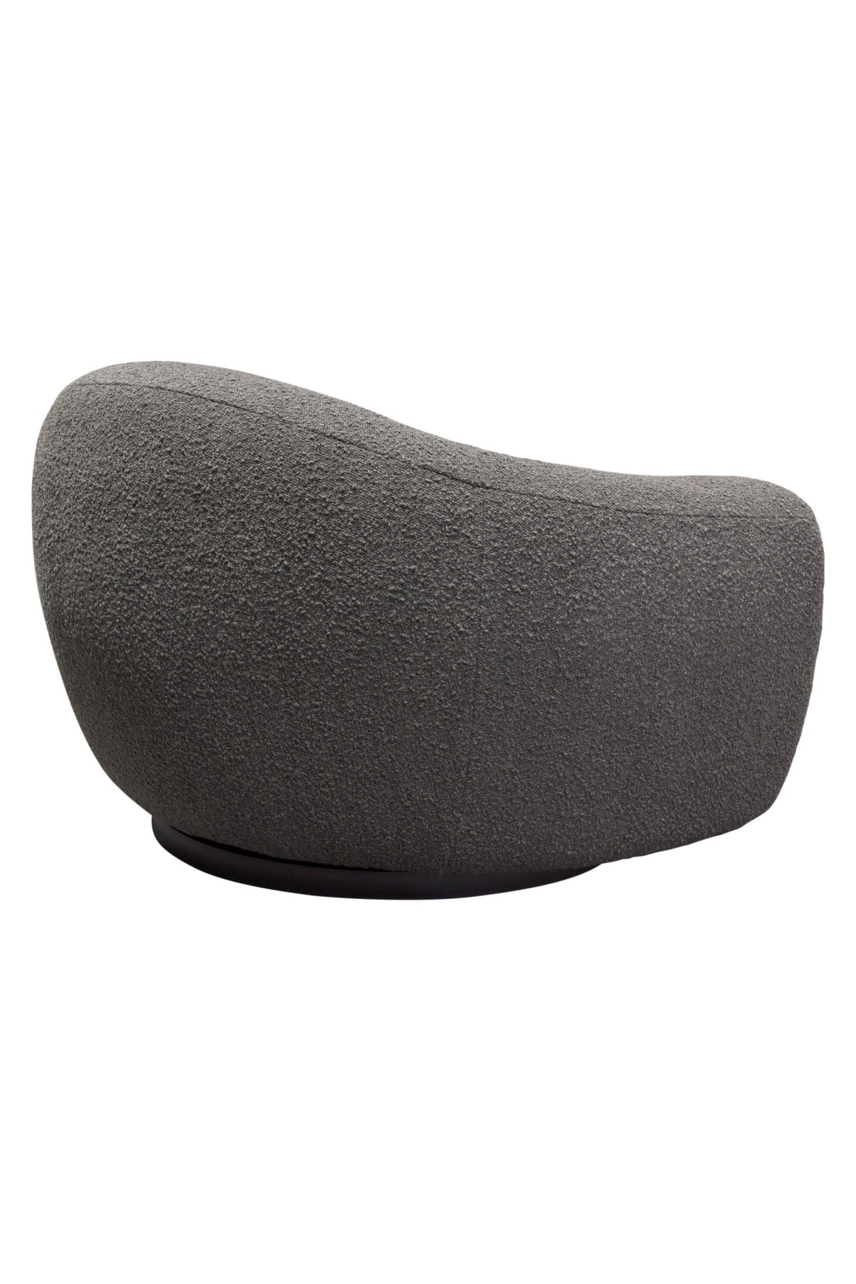 Noa Swivel Chair - Charcoal