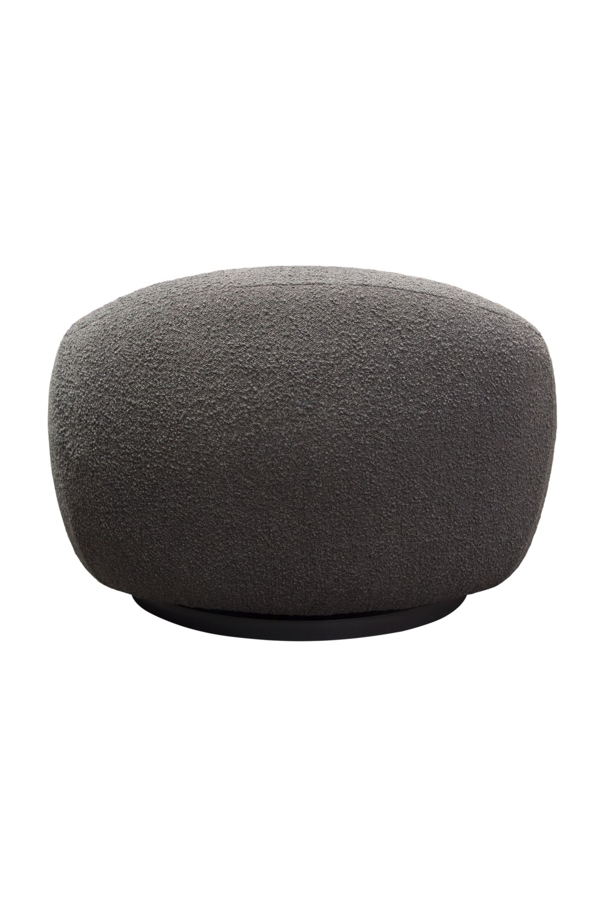 Noa Swivel Chair - Charcoal