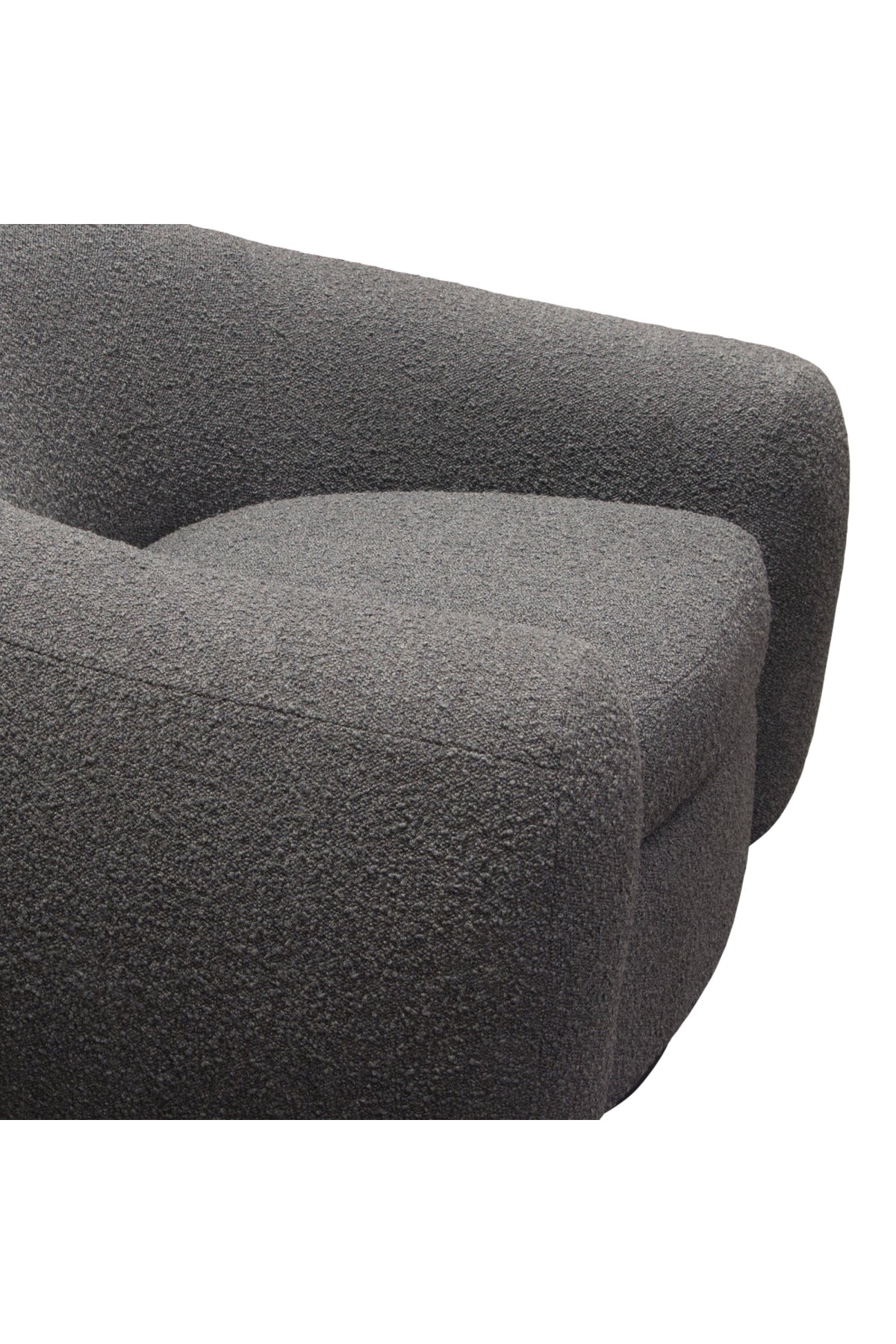 Noa Swivel Chair - Charcoal