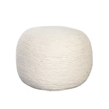 Wool Pouf