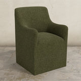 Priya Dining Armchair with Casters