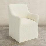 Priya Dining Armchair with Casters