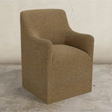 Priya Dining Armchair with Casters