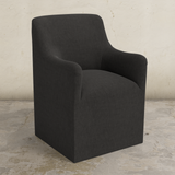 Priya Dining Armchair with Casters